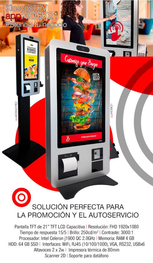instalación gratis tpv en Valencia kioskos interactivos